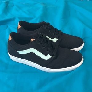 Vans Black/Mint Green UltraCush Sneakers